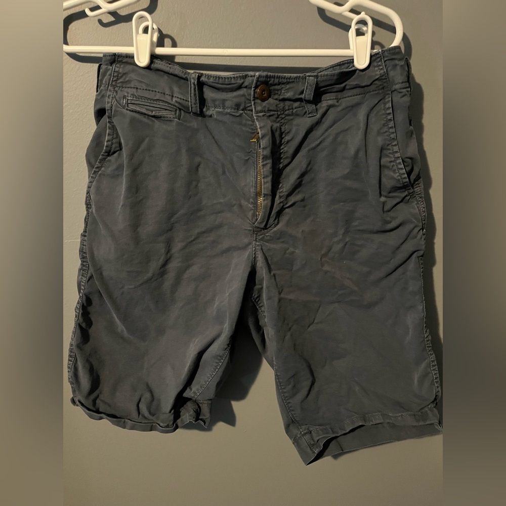 American Eagle Navy Blue Cargo Shorts